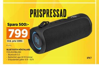 Power Feel högtalare erbjuda