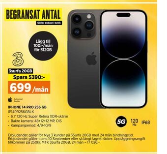 Power Iphone 14 pro imageannons erbjuda
