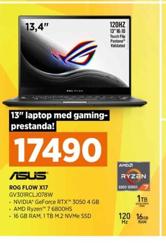 Power Asus laptop erbjuda