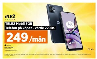 Power Motorola moto g23 mobiltelefon erbjuda