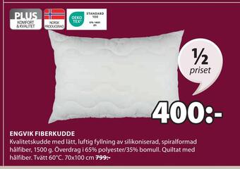 JYSK Engvik fiberkudde erbjuda
