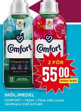 Willys SKÖLJMEDEL COMFORT erbjuda