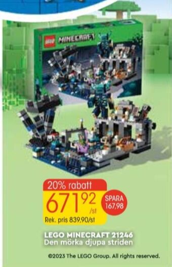 EKO Lego leksaker erbjuda