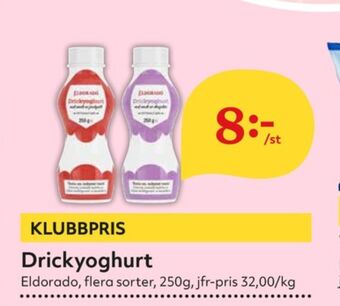 Hemköp Eldorado drickyoghurt erbjuda