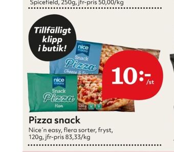 Hemköp Nice easy pizza erbjuda