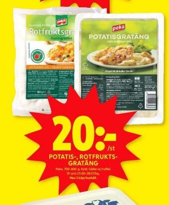 ICA Kvantum Peka potatisgratäng erbjuda