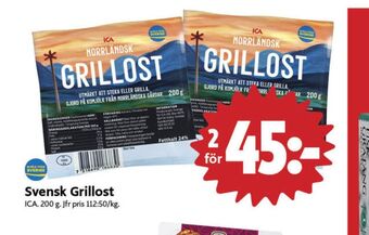 ICA Nära Ica grillost erbjuda
