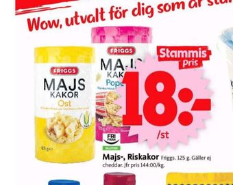Friggs majskakor