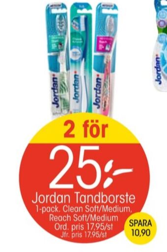EKO Jordan tandborste erbjuda