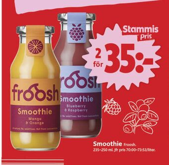 ICA Nära Froosh smoothie erbjuda