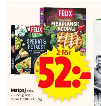 ICA Supermarket Felix matpajer erbjuda