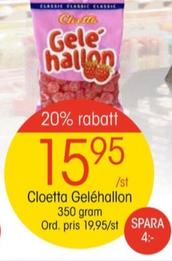 EKO Gelé hallon godispåsar erbjuda