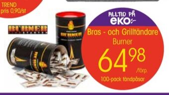 EKO Burner braständare erbjuda
