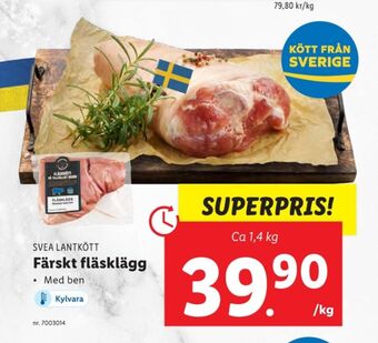 Lidl Svea lantkött fläsklägg erbjuda