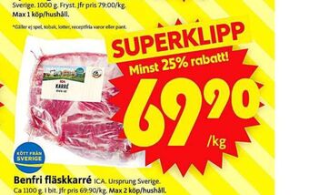 ICA Supermarket Ica karré erbjuda