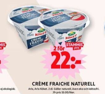 Arla köket crème fraiche