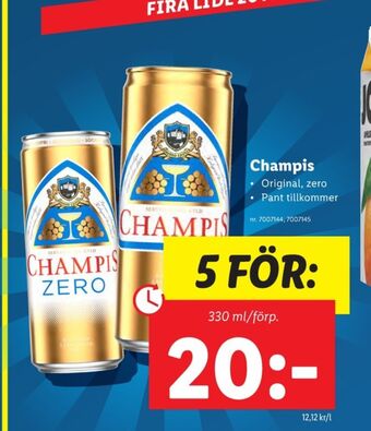 Champis läskedryck