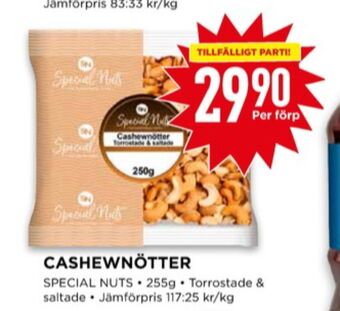 Special nuts cashewnötter