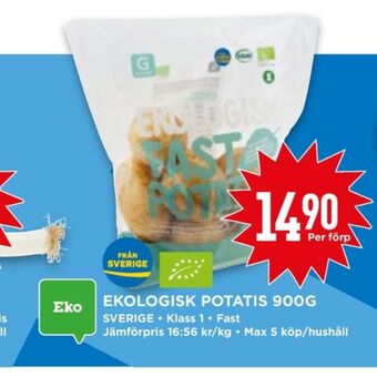 Willys Hemma Garant potatis erbjuda