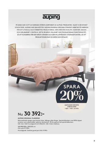 Seng Auping sängar erbjuda
