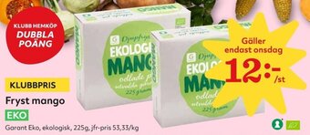 Hemköp Fryst mango erbjuda