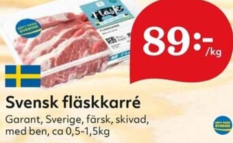 Hemköp Svensk fläskkarré erbjuda
