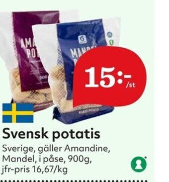 Hemköp Svensk potatis erbjuda
