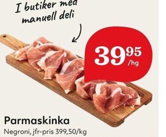 Hemköp Parmaskinka erbjuda