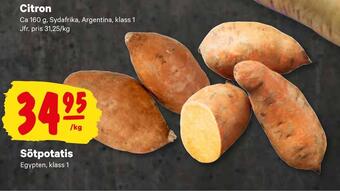City Gross Sötpotatis erbjuda