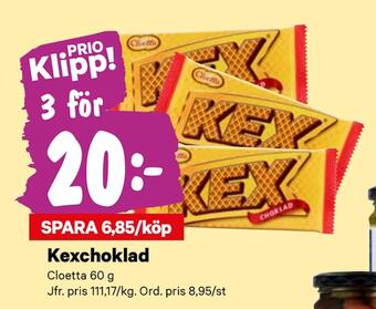 City Gross Kexchoklad erbjuda