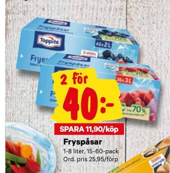 City Gross Fryspåsar erbjuda