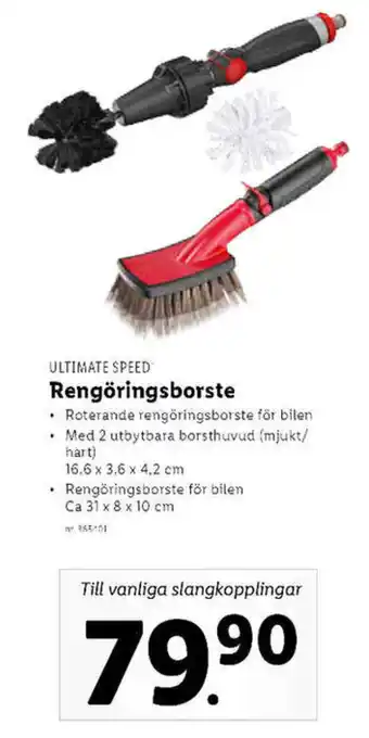 Lidl Ultimate Speed Rengöringsborste erbjuda