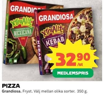 Coop PIZZA Grandiosa erbjuda