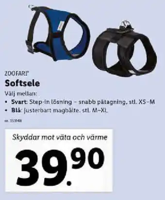 Lidl Zoofari Softsele erbjuda
