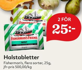 Hemköp Halstabletter erbjuda