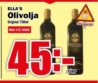 Matdax Olivolja erbjuda