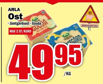 Matdax Ost erbjuda