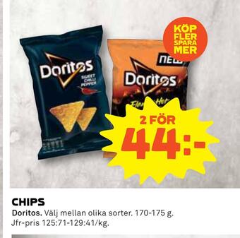 Coop Daglivs Chips erbjuda