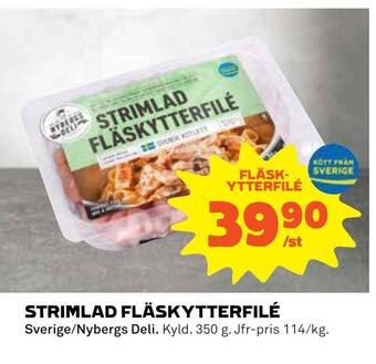 Coop Daglivs Strimlad fläskytterfilé erbjuda