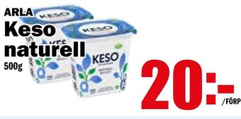 Matdax Keso naturell erbjuda