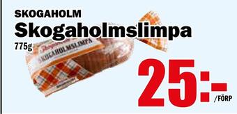 Matdax Skogaholmslimpa erbjuda