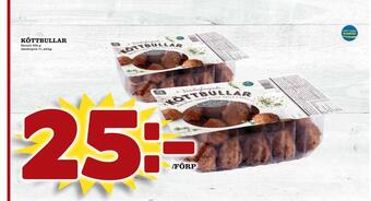Prisma Mat Köttbullar erbjuda