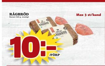 Prisma Mat Rågbröd erbjuda