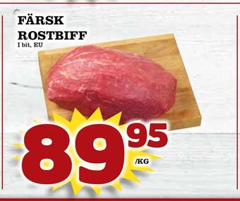 Matdax Färsk rostbiff erbjuda