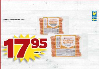 Matdax Kycklinggrillkorv erbjuda