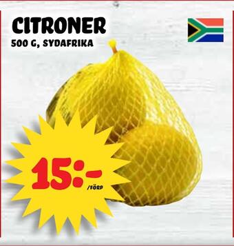 Nelins Citroner erbjuda