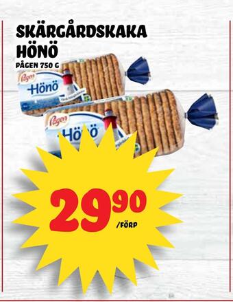 Nelins Skärgårdskaka hönö erbjuda