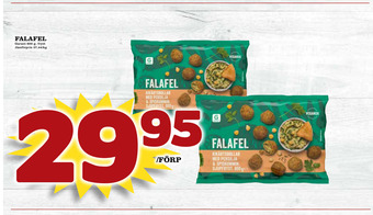 Nya Pulsen Falafel erbjuda