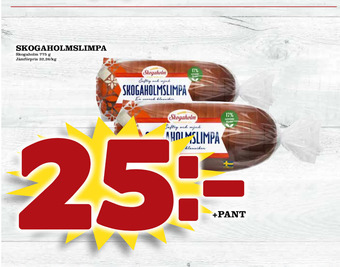 Nya Pulsen Skogaholmslimpa erbjuda