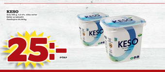 Nya Pulsen Keso erbjuda